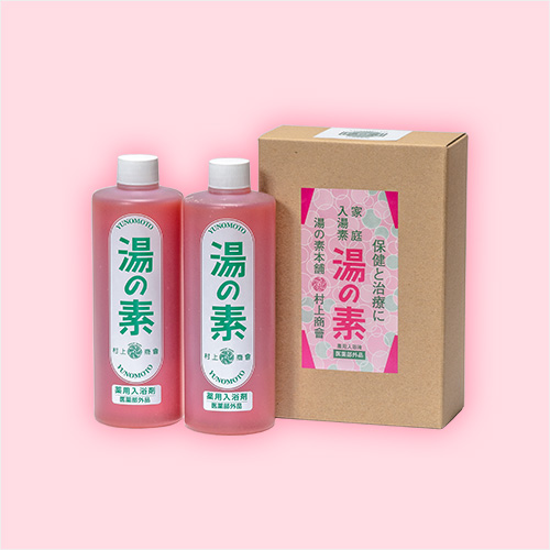 薬用入浴剤　湯の素　490g (400ml）2本入り